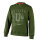 Diadora, Sweatshirt Graphic, Farbe: Militär-Grün, Größe: L