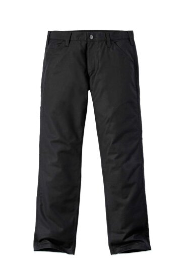 Carhartt Herren Rugged Professional Series Rugged Flex Relaxed Fit Canvas Work Pant, Farbe: Black, 36L30