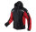 Kübler Winter Softshell Jacke, Farbe: Schwarz/Mittelrot, Größe: XXL