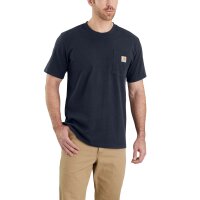 Carhartt 103296 Herren T-Shirt Work Pocket Navy L