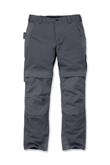 Carhartt Herren Steel Rugged Flex Relaxed Fit Double Front Utility Multi-Pocket Work Pant