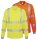 Watex 5-3350 Warn-Polo-Shirt Langarm - UV Schutz UPF 50+ - Industriewäschetauglich - EN ISO 20471 Klasse 3 - Leuchtorange - Gr. XS