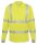 Watex 5-3330 Warn-Polo-Shirt Langarm - UV Schutz UPF 50+ - Industriewäschetauglich - EN ISO 20471 Klasse 3 - Leuchtgelb - Gr. XS