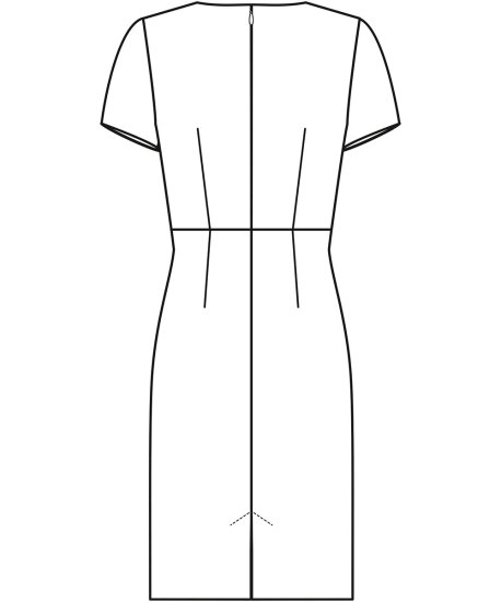 Greiff 1068 Damen Etui-Kleid CORPORATE WEAR PREMIUM 1068 Regular Fit