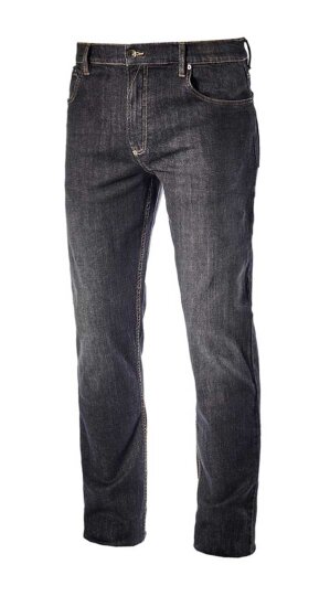 Diadora Workwear 5-Pocket-Jeans Stone Washed, Farbe: New Black Washing, Größe: 38