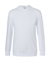 KÜBLER SHIRTS Sweatshirt, Farbe: Weiß, Größe: XS