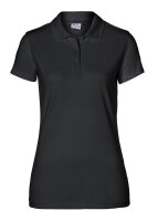 KÜBLER SHIRTS Polo Damen, Farbe: Schwarz, Größe: XXL
