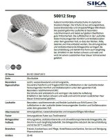 50012 Bubble Step - Sneaker Berufsschuh - Geeignet für Krankenhaus und Pflege, Gastronomie (HORECA) und Küche, Pharmaindustrie, Dienstleistung und Reinigung - Weiß - Gr. 48