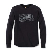Carhartt 103850 bedrucktes Langarmshirt aus schwerem...