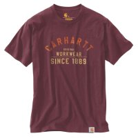 Carhartt 104103 T-Shirt mit Logo - Port - Gr. XXL