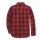 Carhartt 104144 Hubbard Flannel-Hemd - Slim Fit - Dark Crimson - Gr. XXL