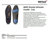 Brynje 68201 Ultimate Footfit - Low - Atmungsaktive und Antistatische Einlegesohle