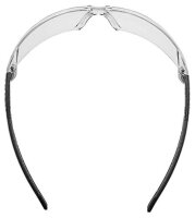 Uvex x-fit Schutzbrille 9199 - Kratzfest & Beschlagfrei, 100% UV-400-Schutz, Chemikalienbeständige Arbeitsbrille für Labore