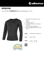 ALBATROS Thermogetic LA Thermo-Funktions-Shirt, Größe: L
