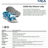 SIKA 22206 Motion Lady OB SRC - Blau - Gr. 42