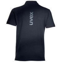 Uvex Poloshirt 26 7309; Farbe: Schwarz; Größe: XXL