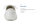 Birkenstock QO 500 O2 Sicherheitsschuh aus Mikrofaser mit auswechselbarem Fußbett - Weiß - Gr. 48