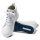 Birkenstock QO 700 O2 Sicherheitsschuh aus Naturleder mit auswechselbarem Fußbett - Weiß - Gr. 48