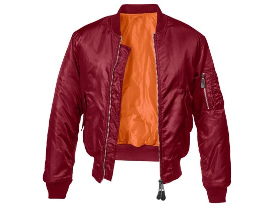 Brandit MA1 Jacket Farbe: burgundy; Größe: 3XL