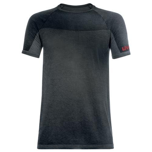 Uvex Herren-T-Shirt seamless 7467; Farbe: Schwarz; Größe: L