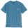 Carhartt 103296 K87 Pocket S/S T-Shirt Blue Lagoon Heather L