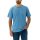 Carhartt 103296 K87 Pocket S/S T-Shirt Blue Lagoon Heather M