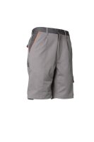 Planam - Visline Arbeitskleidung - Shorts, Zink/Orange/Schiefer, Gr: L