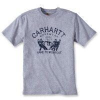 Carhartt Arbeitsshirt / T-Shirt "Maddock Hard To...