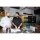 GREIFF Kochjacke mit verdeckten Druckknöpfen | Regular Fit | CUISINE PREMIUM | Style 5569 | Weiß oder Schwarz | Gr: S-3XL